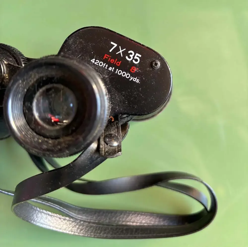 Vintage Baylor 7x35 Field Coated Optics Binoculars Japan